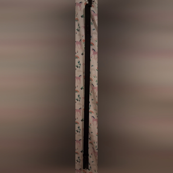 EUC Gucci Stripe Black Leather & Gold Tone Unisex Casual Everyday Prep Belt 39in - Picture 5 of 7